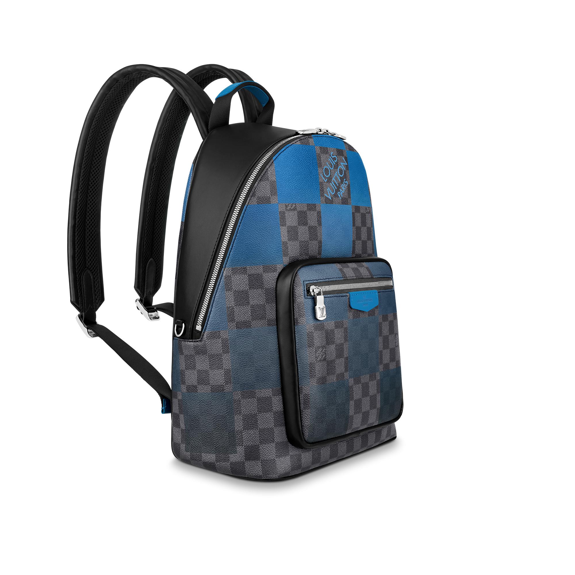 Louis vuitton josh backpack sales damier graphite